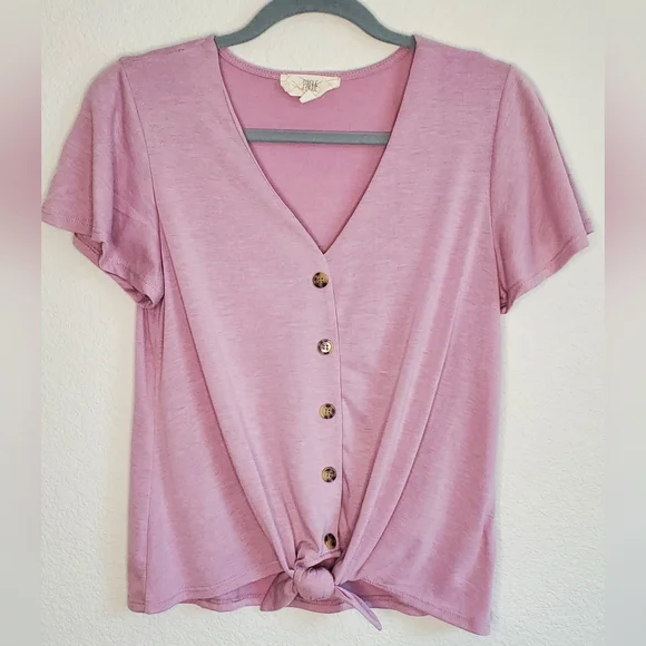 PINQUE Tie-up Crop Top - Picture 7 of 7